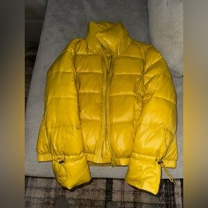 Medium Yellow Loft Puffer Jacket